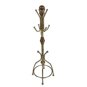 Vintage Brass Tone Jewelry Stand Dollhouse Salesman‎ Sample 11.5" Price Products